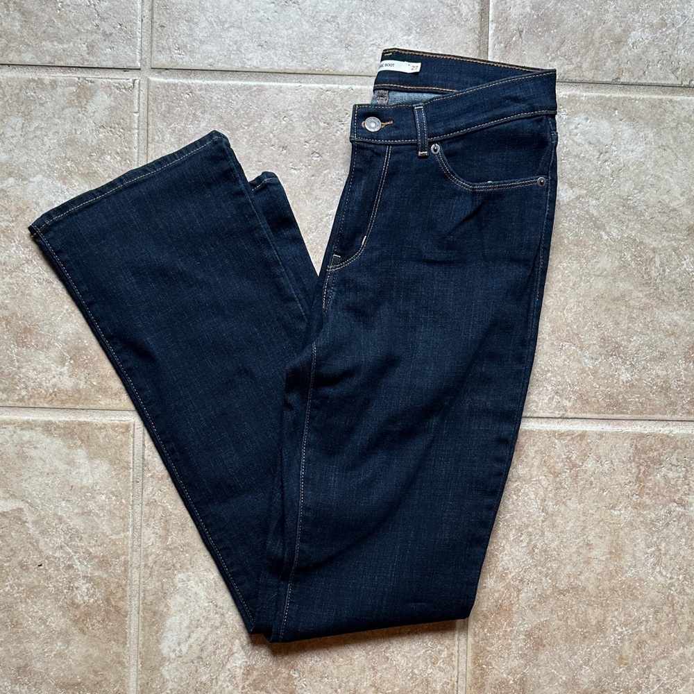 Levi's Women's Deep Indigo Flare Jeans